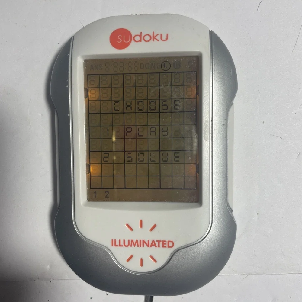 2006‎ Illuminated Sudoku Electronic Handheld Game